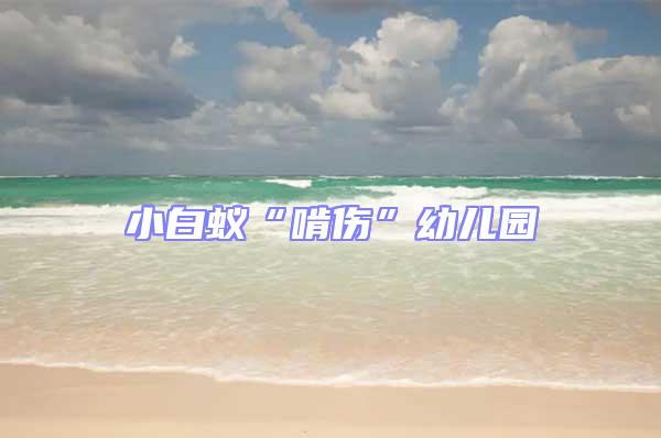 小白蟻“啃傷”幼兒園