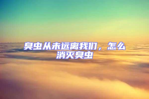 臭蟲(chóng)從未遠(yuǎn)離我們，怎么消滅臭蟲(chóng)