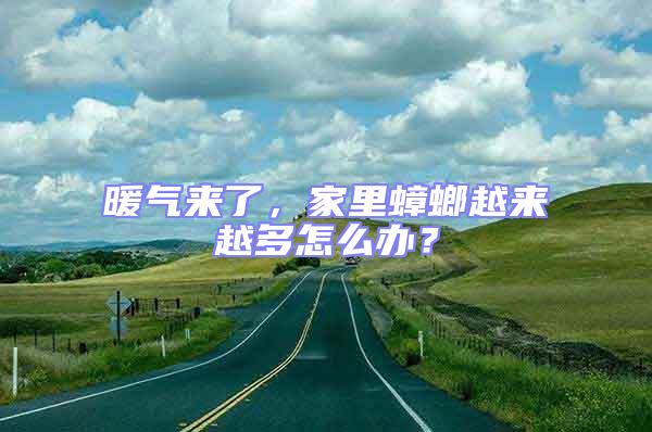 暖氣來了，家里蟑螂越來越多怎么辦？