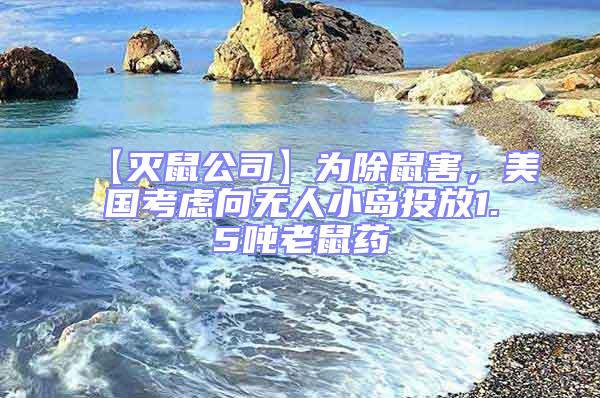 【滅鼠公司】為除鼠害，美國考慮向無人小島投放1.5噸老鼠藥