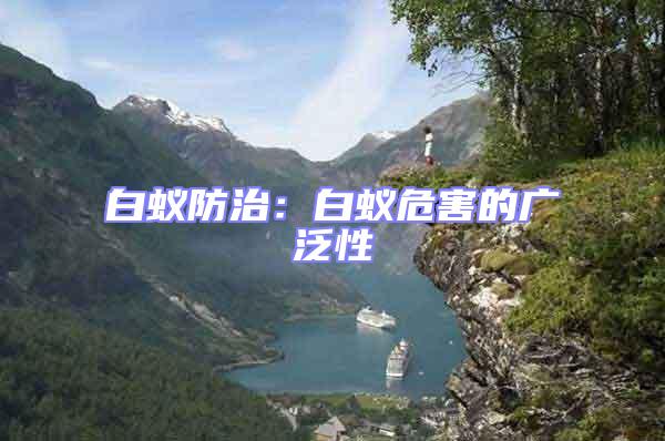 白蟻防治：白蟻危害的廣泛性