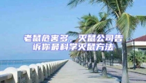 老鼠危害多，滅鼠公司告訴你最科學(xué)滅鼠方法